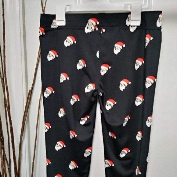Santa Clause tipsy Elf Leggings S - Picture 5 of 8